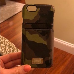 Hex camouflage iPhone case